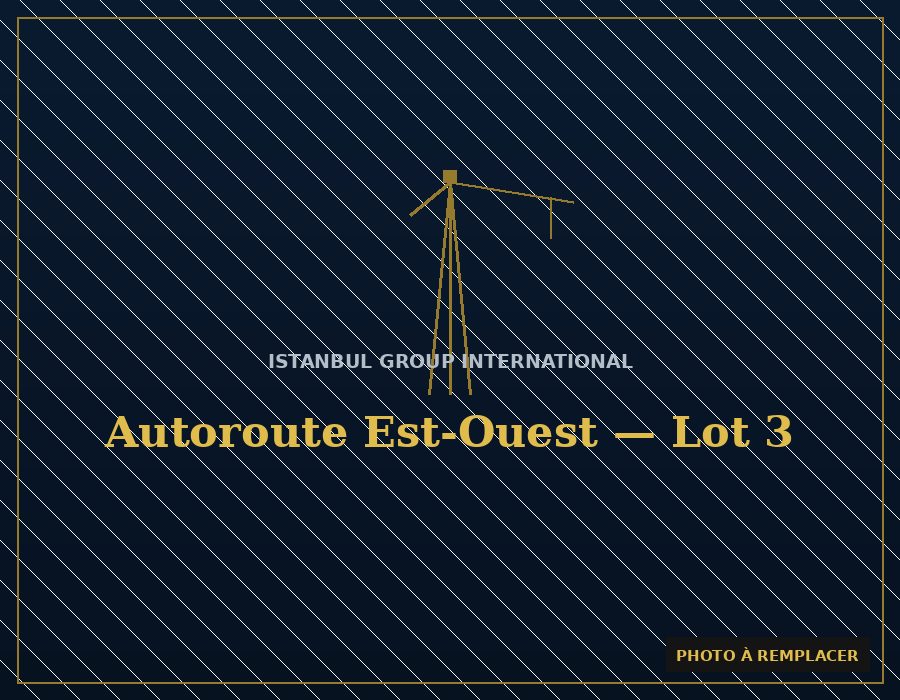 Autoroute Est-Ouest — Lot 3